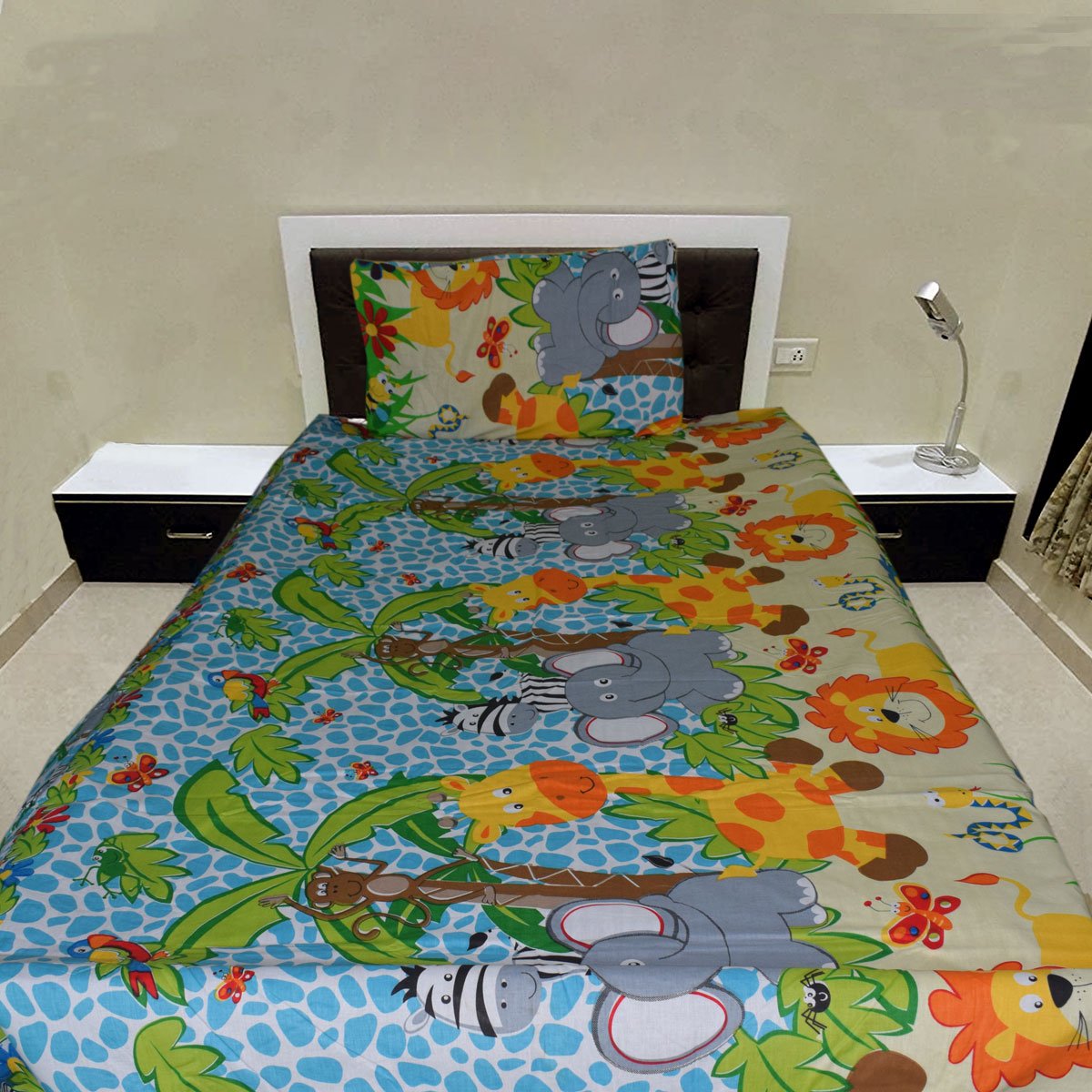 Single Bedsheet - Jungle