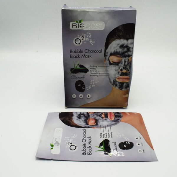 BIOCOS - CHARCOAL BLACK MASK - Image 2