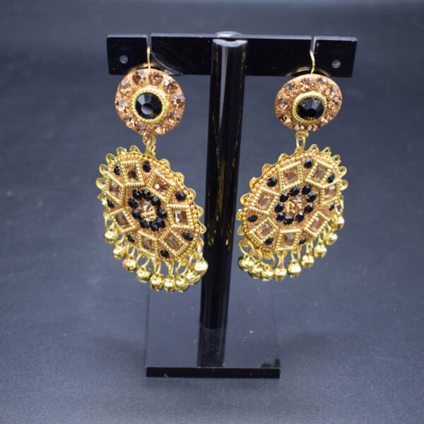 Bindia+EarRings - Golden - Image 2