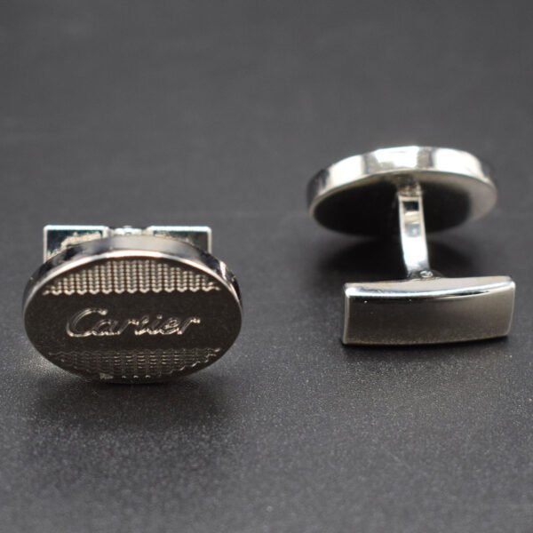 Gents Cufflinks - Silver CARTIER