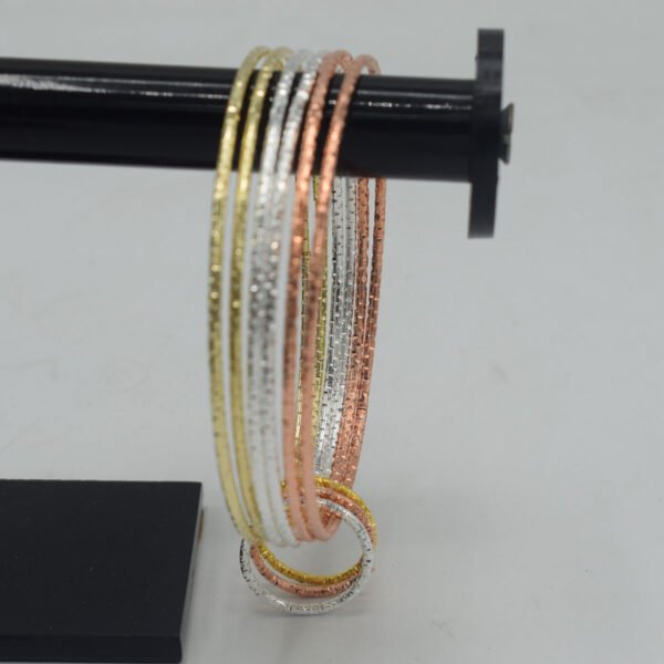 Steel Bangles Multicolor