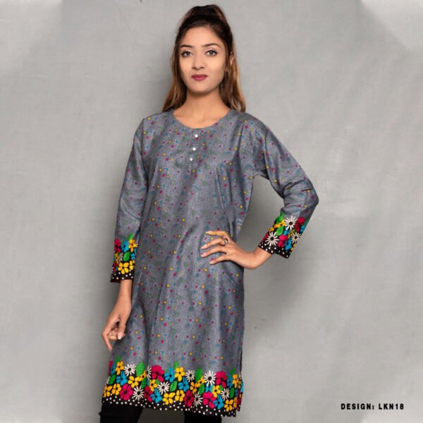 Grey Kurti - Medium