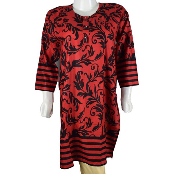 Red Kurti - Large - Image 3