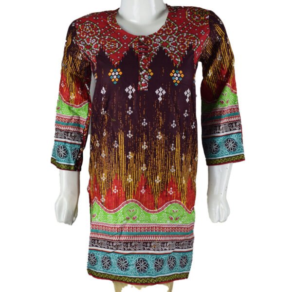 Multi Color Kurti - Medium