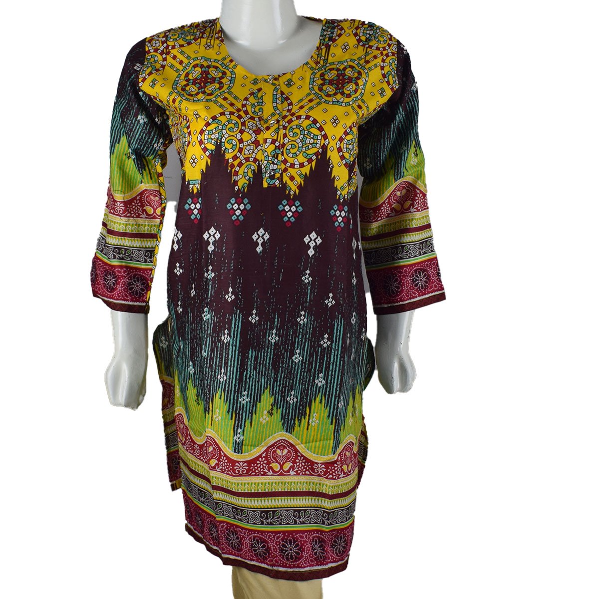 Multi Color Kurti - Medium