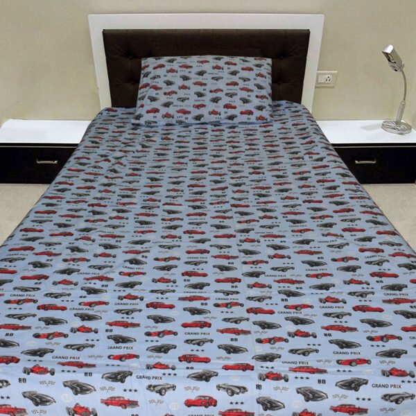 Single Bedsheet GrandPrix Cars